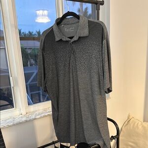 Under Armor Men's Gray Gradient Polo Shirt